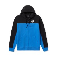 Harley-Davidson Hoodie HD TECH Gaiter mit durchgehendem Reißverschluss für Herren 96613-25vm