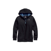 Harley-Davidson Damen Sweater Blue Roses Schwarz 96742-19VW