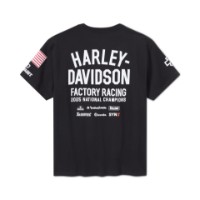 Harley-Davidson Factory Racing T-shirt schwarz Champion 96780-26VM