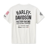 Harley-Davidson Factory Racing CHAMPION Herren kurzarm T-Shirt 96785-26VM