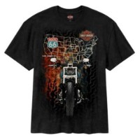 Harley-Davidson T-Shirt Route 66 Anniversary schwarz 96807-26VM