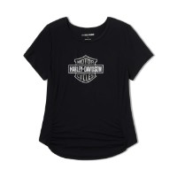 Harley-Davidson Beveled Bar & Shield Bling Top 96844-25VW