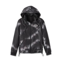 Harley-Davidson Damen Bar & Shield Tie Dye Wendejacke Schwarz