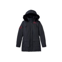 Harley-Davidson Damen Juneau Jacket Schwarz Damenmantel Wintermantel Parka 97430-24VW
