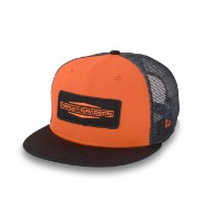 Stacked Bar & Shield 9FIFTY Trucker Cap - Vintage Orange/ 97607-25VM
