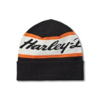H-D Script Beanie - Harley Black