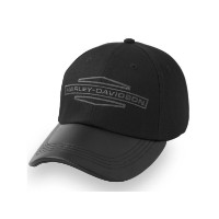 Cap Stacked Bar&Shield Ponytail