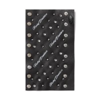 Hairpin Studded Leather Ponytail Wrap / 97740-25VW