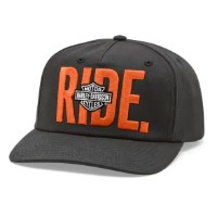 Harley-Davidson Baseball Cap Ride schwarz 97772-26VM