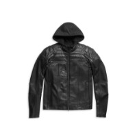 Harley-Davidson Lederjacke Auroral II, 3-in-1 Jacke Schwarz 98003-21EM
