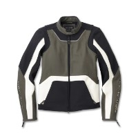 Harley-Davidson Damen Ace Mixed Leather Jacket Colorblock Design