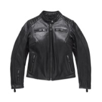 Harley-Davidson Lederjacke #1 Skull Leather Jacket für Damen
