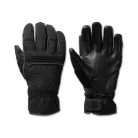 Harley-Davidson Apex Mixed Media Handschuhe Schwarz