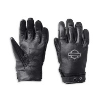 Harley-Davidson Damen Gloves Metropolitan Leather Schwarz