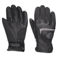 Harley-Davidson Handschuhe Bar & Shield Reflective Mesh Schwarz