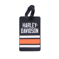 Harley-Davidson Set 2er Luggage Tags, Sport Stripe Kofferanhänger 952-98-00