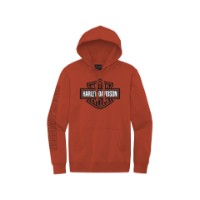 Harley-Davidson Hallmark Bar & Shield Hoodie Orange