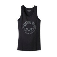 Harley-Davidson Damen Ultra Classic Skull Tank Schwarz