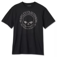 Harley-Davidson T-Shirt Willie G Skull Schwarz