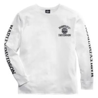 Harley-Davidson Skull Willie G Longsleeve weiß 99254-25VM