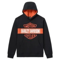 Harley-Davidson Hoodie Essential Bar & Shield schwarz 99102-26VM