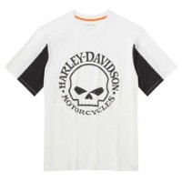 Harley-Davidson T-Shirt Willie G Skull Underarm Mesh off-white 99108-26VM