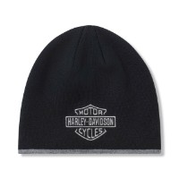 Harley-Davidson Herren-Strickmütze mit Bar & Shield-Motiv 99408-26VM
