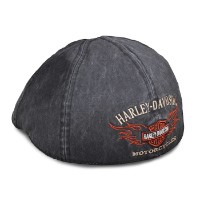 Harley-Davidson Cap Flame Graphic Grau