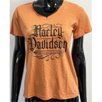 Harley-Davidson Dealer Shirt Backprint Lübeck Holstentor 2 Whirl SUM 24 26182