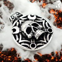 Rockyfy Mechanical Skull Anhänger ACE009 Schraubenschlüssel Totenkopf