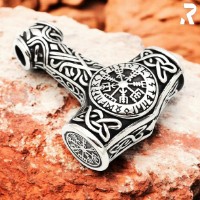 Rockyfy Thors Hammer Anhänger Edelstahl ADF002