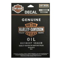 Harley-Davidson Aufkleber Genuine Oil