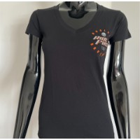 Harley-Davidson Damen Dealershirt Shocks Sum Schwarz