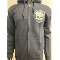 Harley-Davidson Sweatjacke Willie G Skull Schwarz