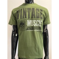 Harley-Davidson T-Shirt Vintage Grün