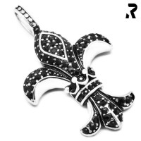 Rockyfy Lilien Anhänger BLACK LILY / A2022001