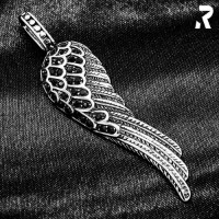 Rockyfy Engelsflügel Anhänger BLACK WING / A2022004