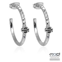 Harley-Davidson Damen Bar & Shield Creole 25mm