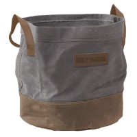 Harley-Davidson Waxed Canvas Storage Bin