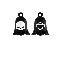 Harley-Davidson Ride Bell White Matte Skull