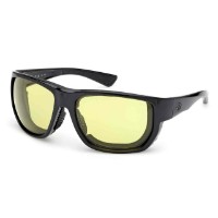 Harley-Davidson® Herren-Sonnenbrille mit Metalleinfassung, gelb, lichtverstellbar, glänzend schwarz HZ0052/S 01J