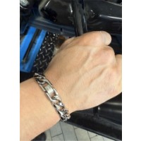 Rockyfy Panzerarmband AEDF001 Edelstahl 12mm
