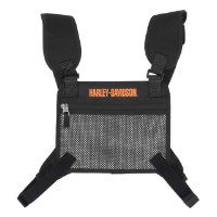 Harley-Davidson® Herren-Brusttasche mit HD-Logo und reflektierendem Futter – Schwarz MHM008/08