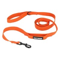 Harley-Davidson Hunde Leine Nylon H-D Logo Orange