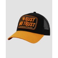 Rokker Trukker Cap in Rust we trust Black/Yellow 913891