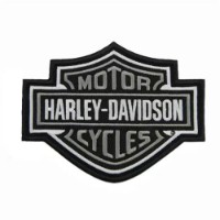 Harley-Davidson Patch Aufnäher Bar&Shield Grey 179667