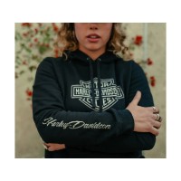 Harley-Davidson Bling Pullover Fleece-Hoodie – 99119-25VW ersetzt die 96416-25VW