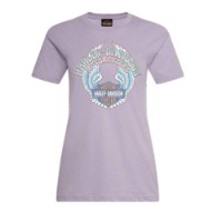 Harley-Davidson Angel Dealer-Shirt mit Lübeck Holstentor Backprint 40294969