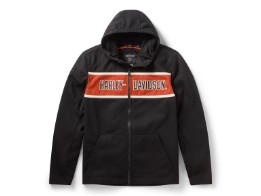 Harley-Davidson Men's H-D Trenton Deflector 2.0 Hooded Riding Fleece 97179-26VM