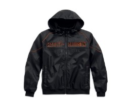 Harley-Davidson Kapuzenjacke Idyll Performance Softshelljacke Outdoor Schwarz
